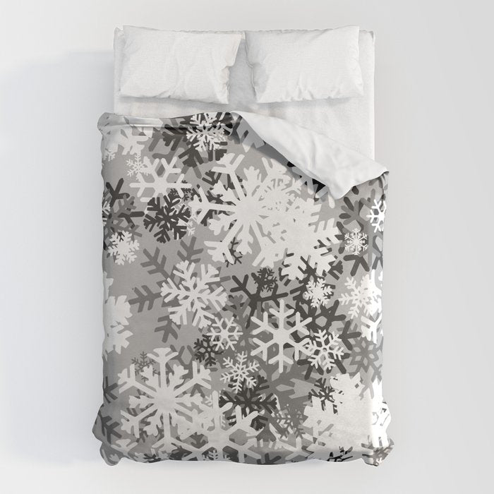 Snowflake Camo Duvet Cover Gallery Image 1