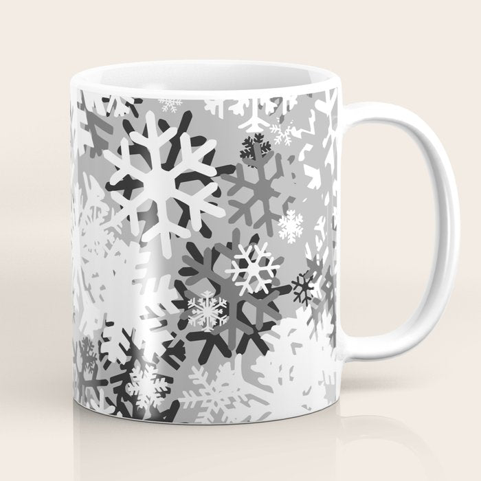 Snowflake Camo Coffee Mug Gallery Image 1