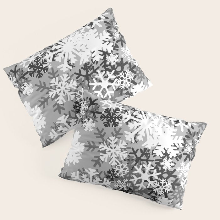 Snowflake Camo Pillow Sham Gallery Image 1