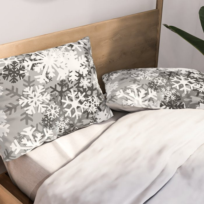 Snowflake Camo Pillow Sham Gallery Image 2