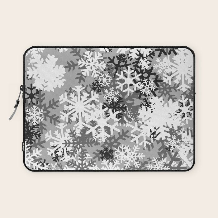 Snowflake Camo Laptop Sleeve Gallery Image 1