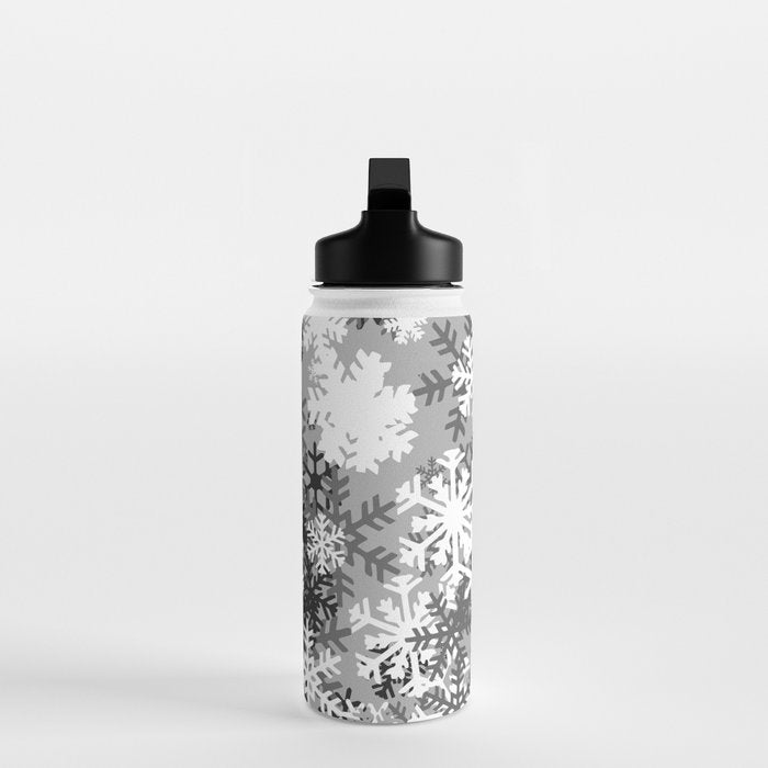 Snowflake Camo Water Bottle Gallery Image 3