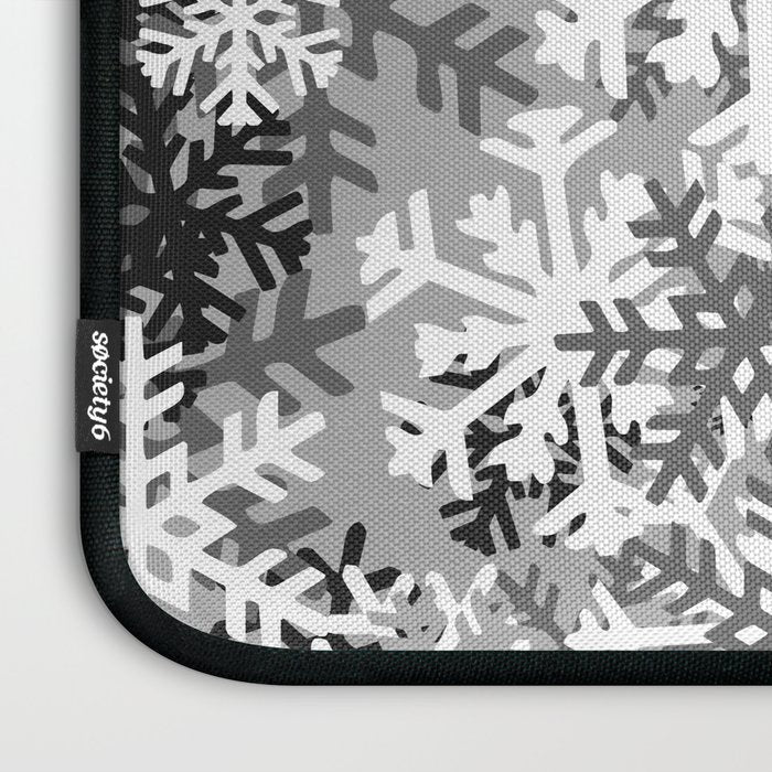 Snowflake Camo Laptop Sleeve Gallery Image 3