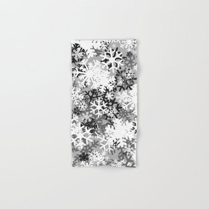 Snowflake Camo Bath Towel Gallery Image 1