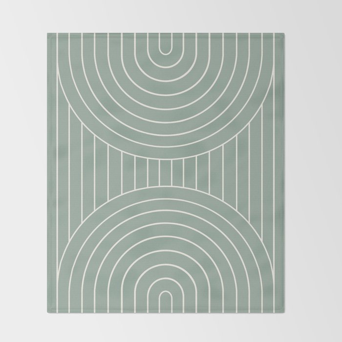 Arch Symmetry XXVIII Throw Blanket Gallery Image 2