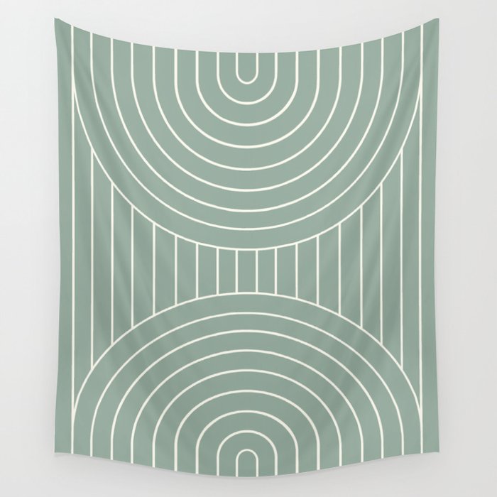 Arch Symmetry XXVIII Wall Tapestry Gallery Image 4