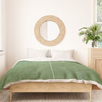 Soccer Field, Football Field, Green Grass Football Field Background Duvet Cover Gallery Image 3