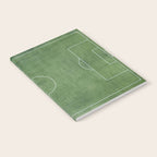 Soccer Field, Football Field, Green Grass Football Field Background Notebook Gallery Image 2