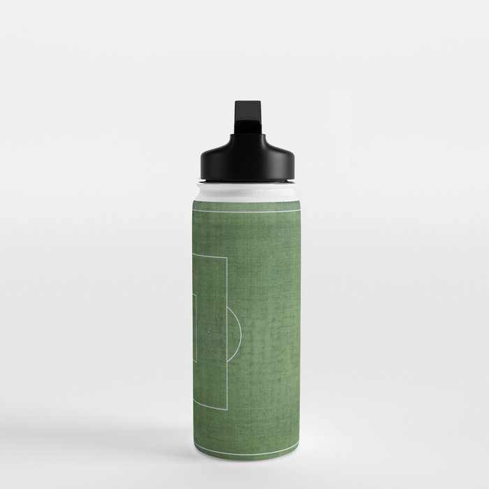 Soccer Field, Football Field, Green Grass Football Field Background Water Bottle Gallery Image 3