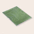 Soccer Field, Football Field, Green Grass Football Field Background Notebook Gallery Image 3