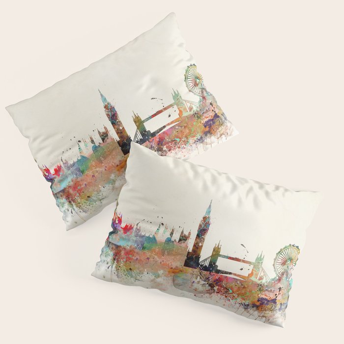 london england skyline Pillow Sham Gallery Image 1