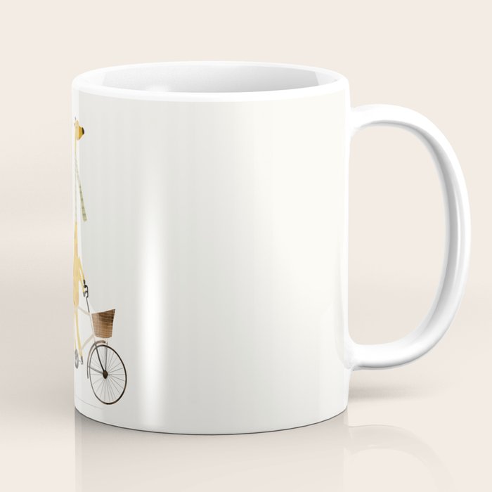 lets tandem giraffes Coffee Mug Gallery Image 1