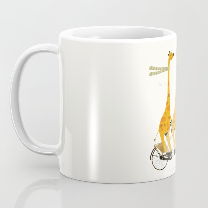 lets tandem giraffes Coffee Mug Gallery Image 3