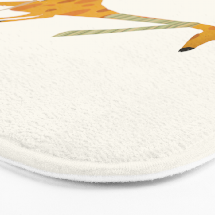 lets tandem giraffes Bath Mat Gallery Image 3