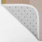 Contemporary Color Block X Bath Mat Gallery Image 2