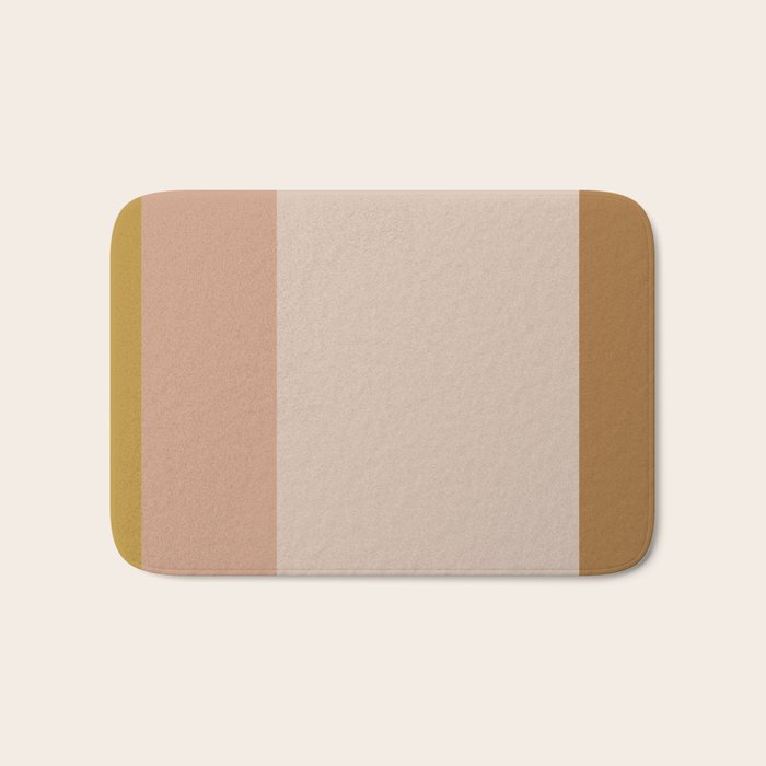 Contemporary Color Block X Bath Mat Gallery Image 1