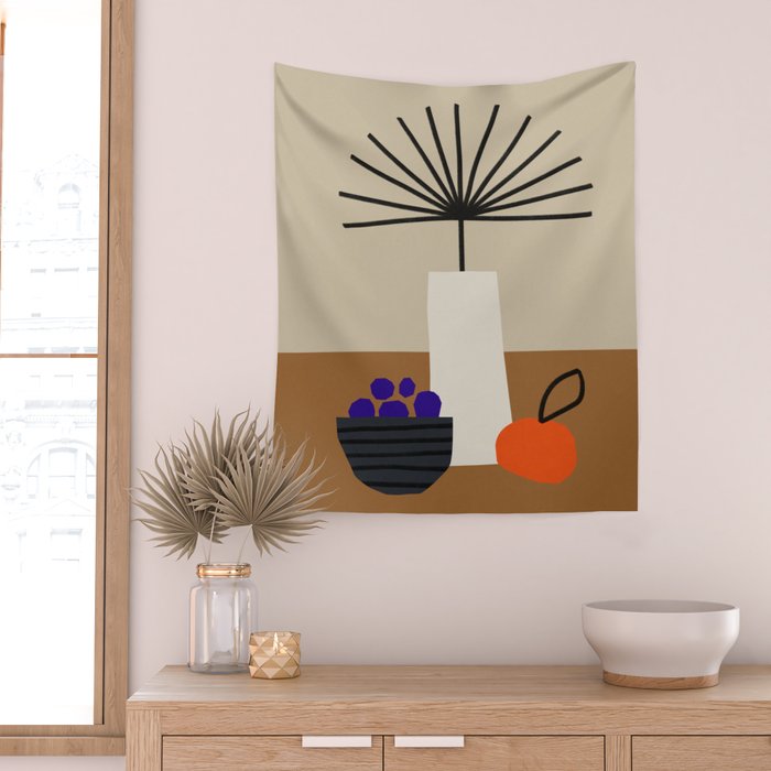 Modern Still Life #1 Wall Tapestry Gallery Image 2