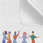 Dance In Color Wall Tapestry Gallery Image 3