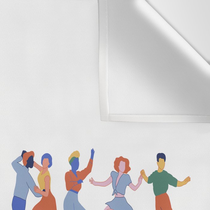 Dance In Color Wall Tapestry Gallery Image 3