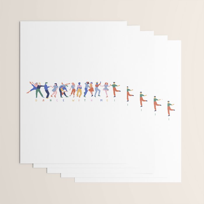 Dance In Color Wrapping Paper Gallery Image 3