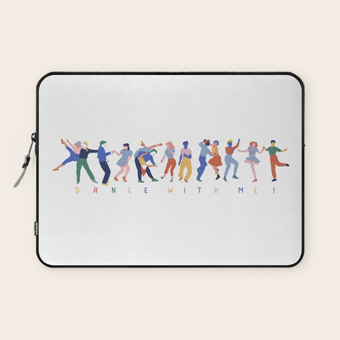 Dance In Color Laptop Sleeve Gallery Image 1