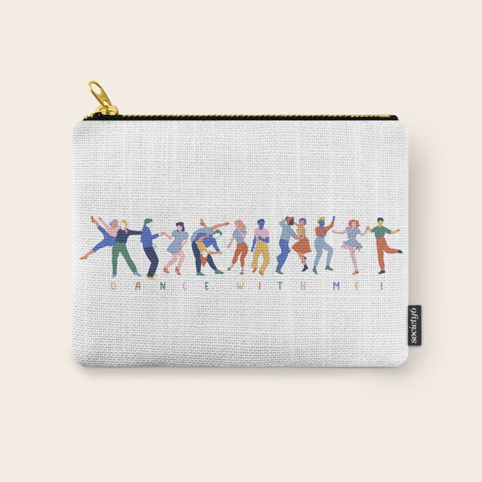 Dance In Color Carry All Pouch Gallery Image 1