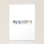 Dance In Color Stationery Card Gallery Image 2