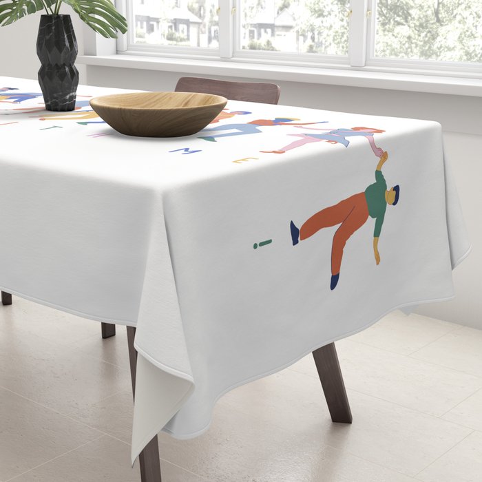 Dance In Color Tablecloth Gallery Image 3