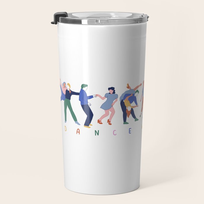 Dance In Color Travel Mug Gallery Image 3