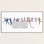 Dance In Color Desk Mat Gallery Image 1