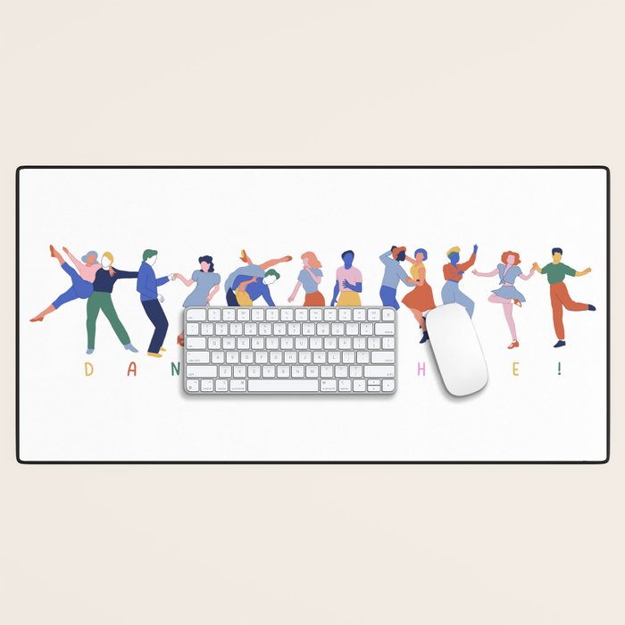 Dance In Color Desk Mat Gallery Image 1