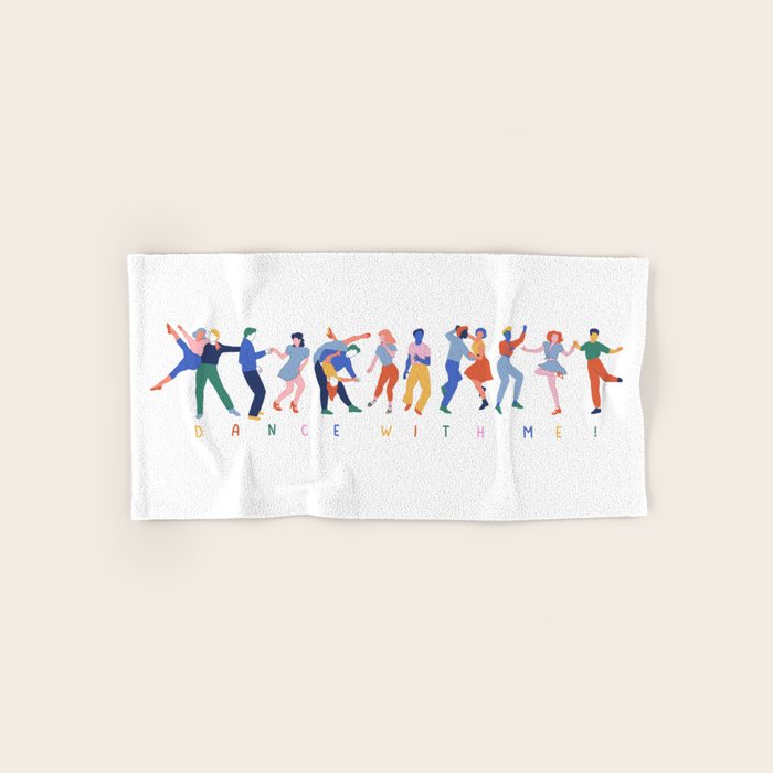 Dance In Color Bath Towel Gallery Image 1