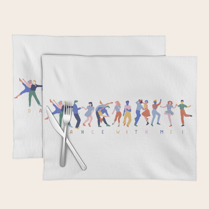 Dance In Color Placemat Gallery Image 1