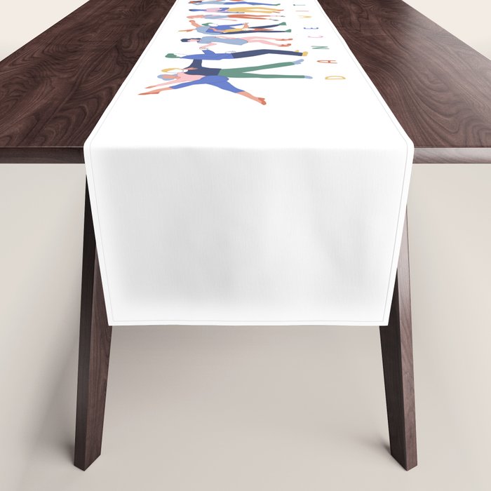 Dance In Color Table Runner Gallery Image 1
