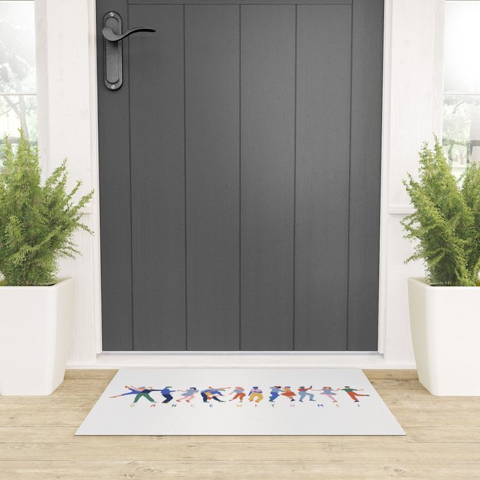 Dance In Color Welcome Mat Gallery Image 3