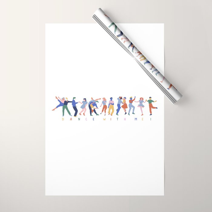 Dance In Color Wrapping Paper Gallery Image 1