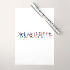 Dance In Color Wrapping Paper Gallery Image 1