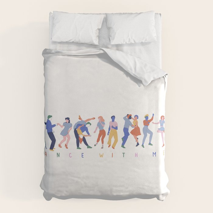 Dance In Color Duvet Cover Gallery Image 6