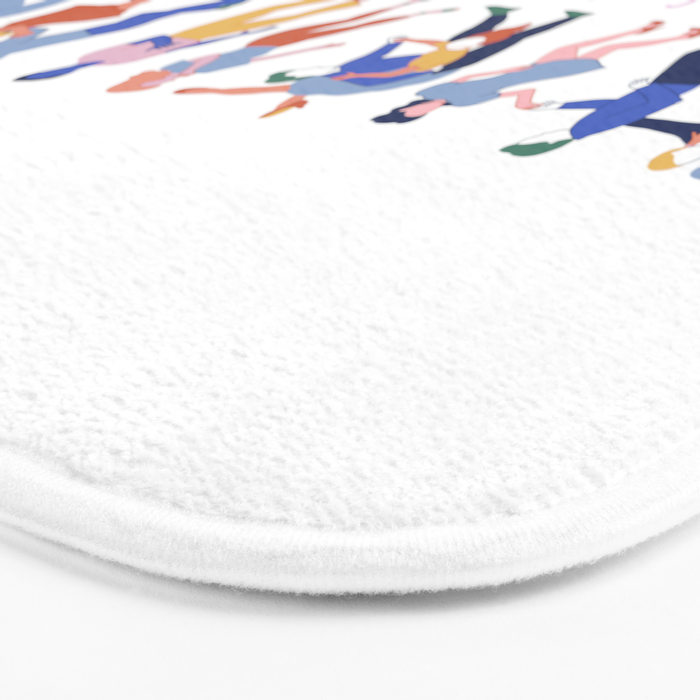 Dance In Color Bath Mat Gallery Image 3