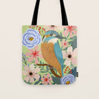 Ble Bird Tote Bag Gallery Image 1