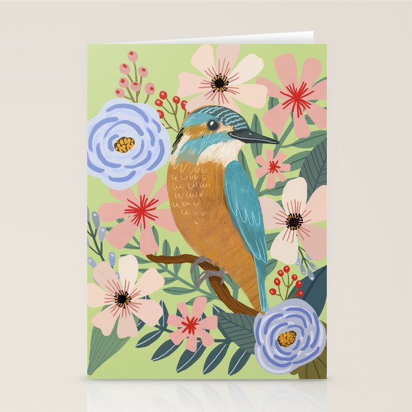 Ble Bird Stationery Card Gallery Image 2