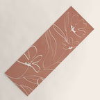 Little Flower Outline on Clay 03 Yoga Mat Gallery Image 1