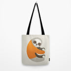 Whimsy Sloth Tote Bag Gallery Image 2