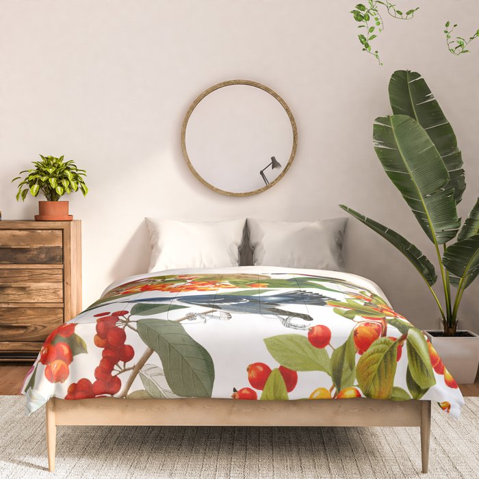 Floral and Birds XLVI Comforter Gallery Image 3