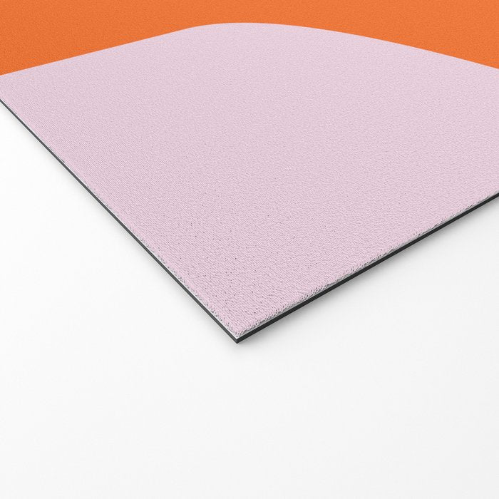 Playful Color Block Shapes in Bright Shades of Orange, Blue, Yellow, and Pink Welcome Mat Gallery Image 2