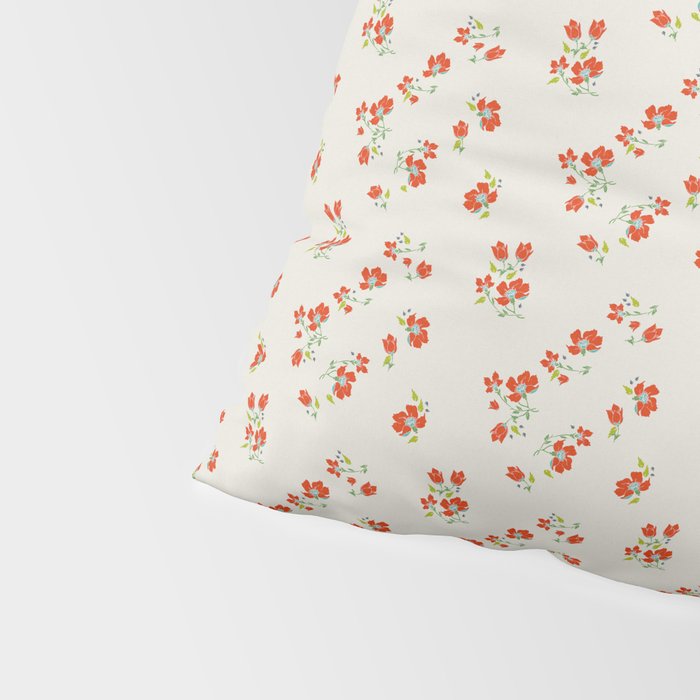 VINTAGE FLORAL Pillow Sham Gallery Image 4