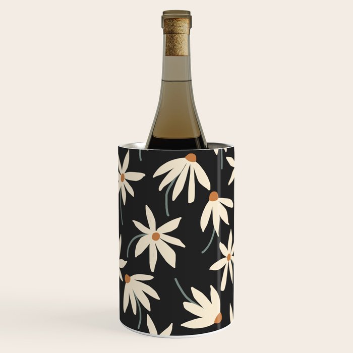 Drifting Daisies - night Wine Chiller Gallery Image 2