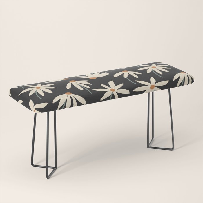 Drifting Daisies - night Bench Gallery Image 1