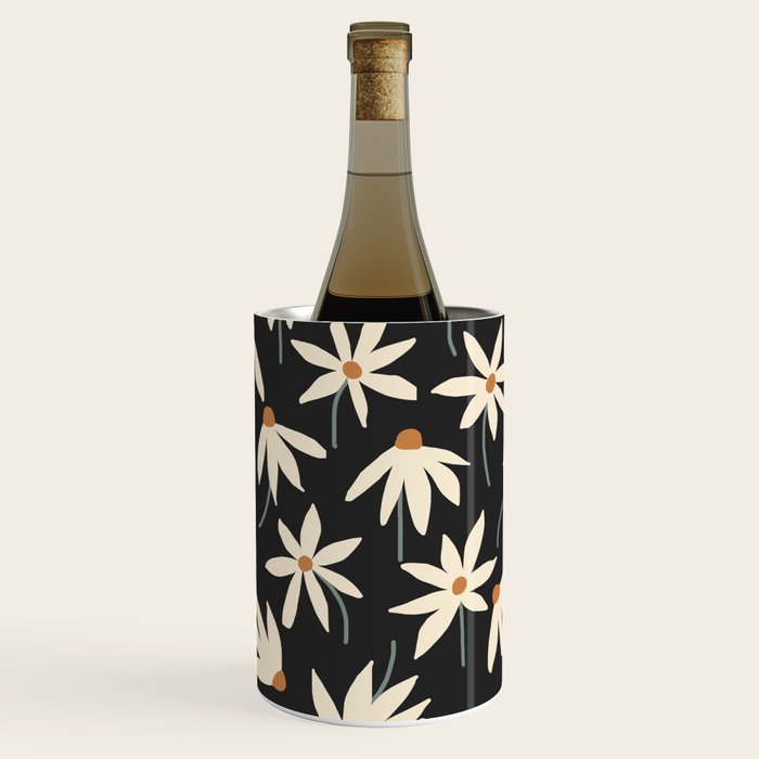 Drifting Daisies - night Wine Chiller Gallery Image 1