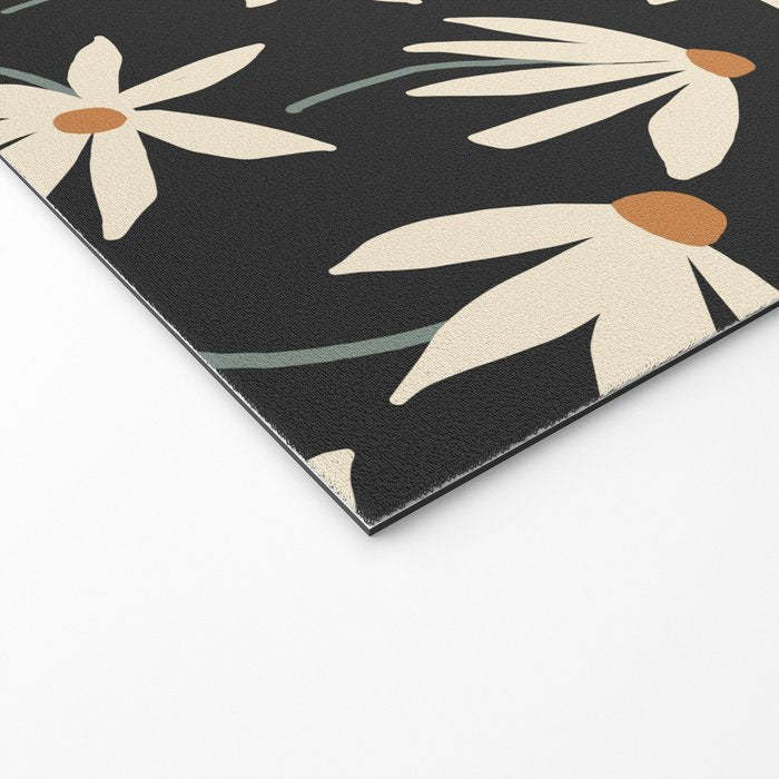 Drifting Daisies - night Welcome Mat Gallery Image 2